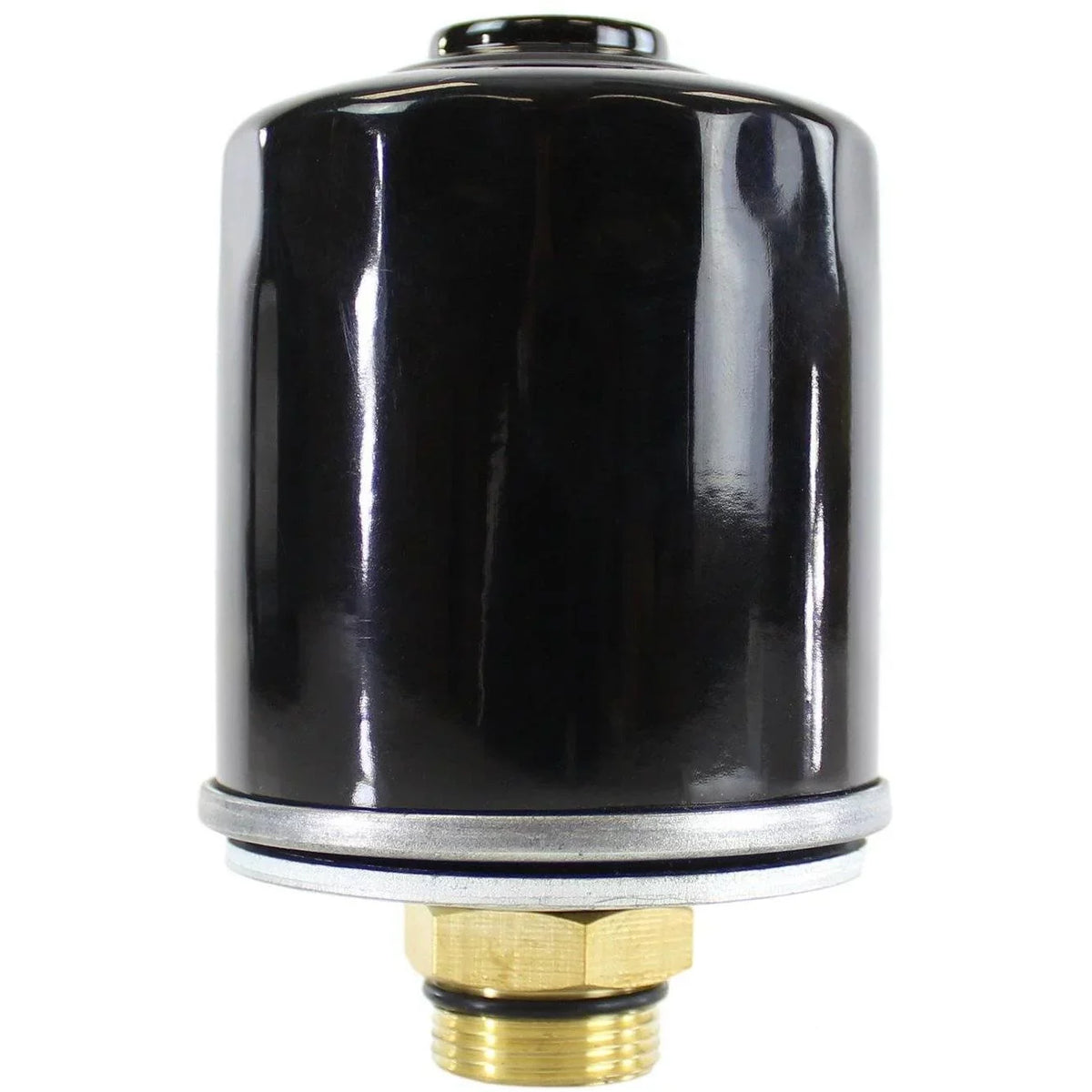 BVV Carbon Exhaust Filter for VE Series and Mastercool 3CFM & 6CFM Vacuum Pumps - M24 Fitting Carbon Filter with Silicone Seal - Premium, Easy-to-Install, Universally appropriate Black Carbon Filter