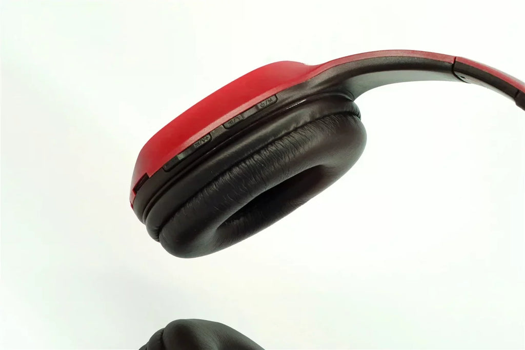 Over-the-Head Stereo Wireless Headsets for Google Pixel 5,Pixel 4a 5G, Pixel 4a, Pixel 4 XL, Pixel 4, Pixel 3a XL, Pixel 3a, 3 XL, 3 (Red)
