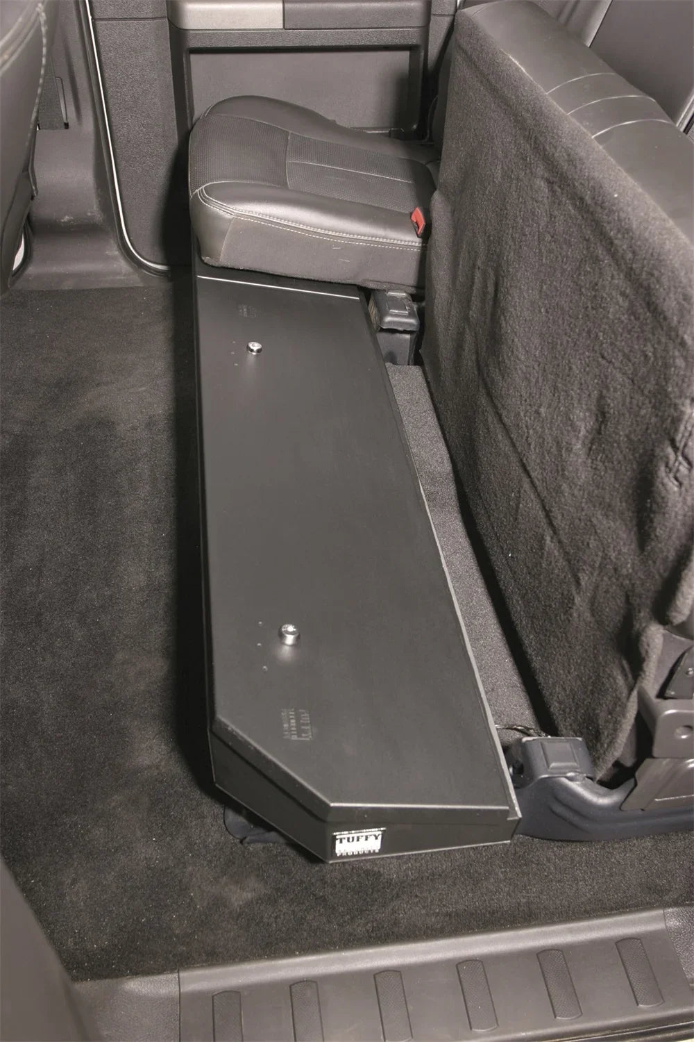Tuffy Security Products 309-01 Under Seat Lockbox; Black; 2003-2016  SuperDuty SuperCrew