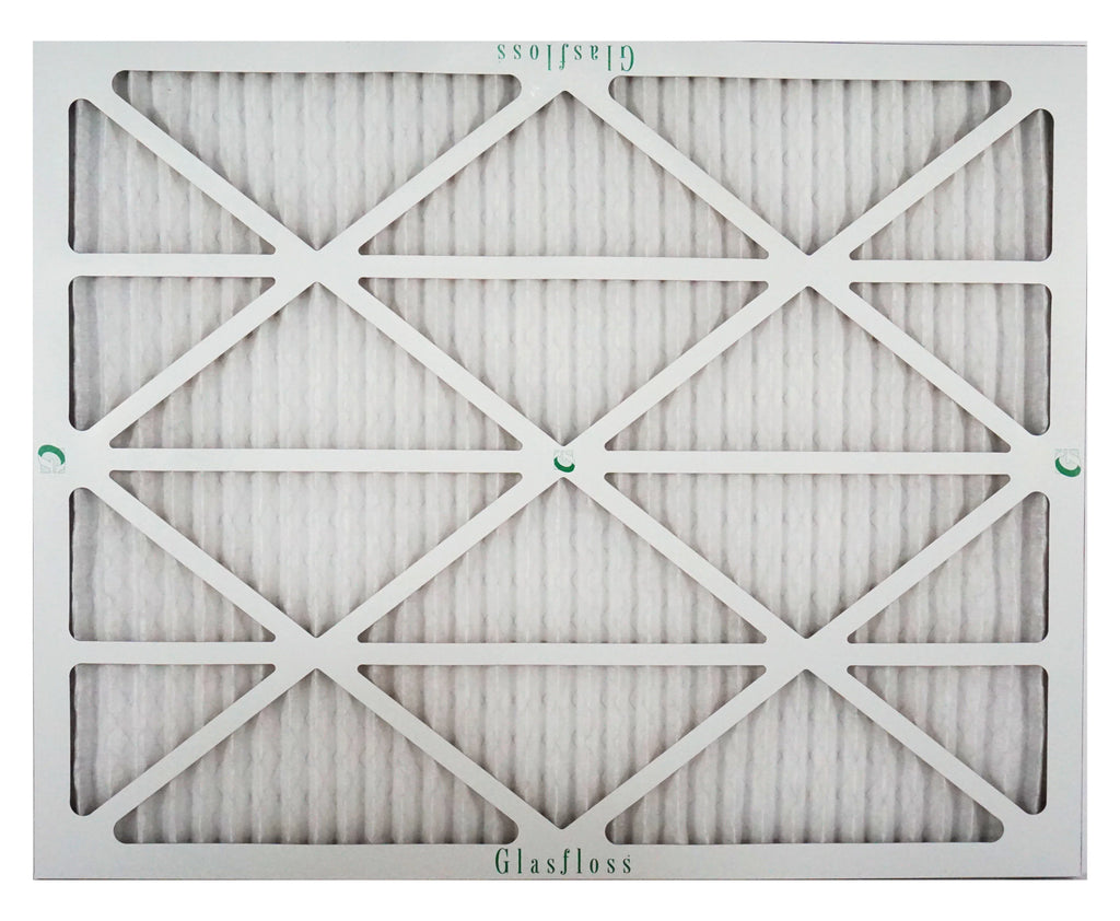 Glasfloss Air Filter 24x28x2 - 2" MERV 10 - (Pack of 4) - Pleated AC or HVAC Air Filter - Furnace Air Filter - Home or Office - Made In The USA.