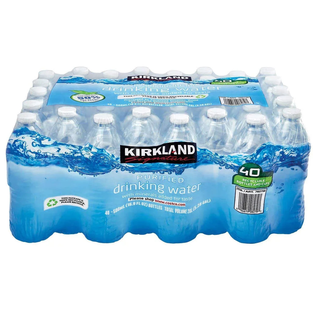 Purified Drinking moisture 16.9 Fl Oz (Pack Of 40, Total Of 676 Fl Oz)