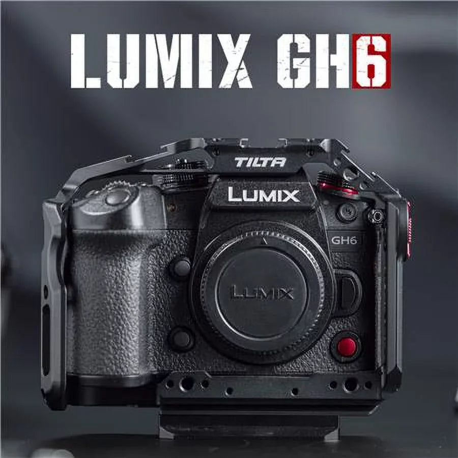Full Camera Cage for  Lumix GH6, Black