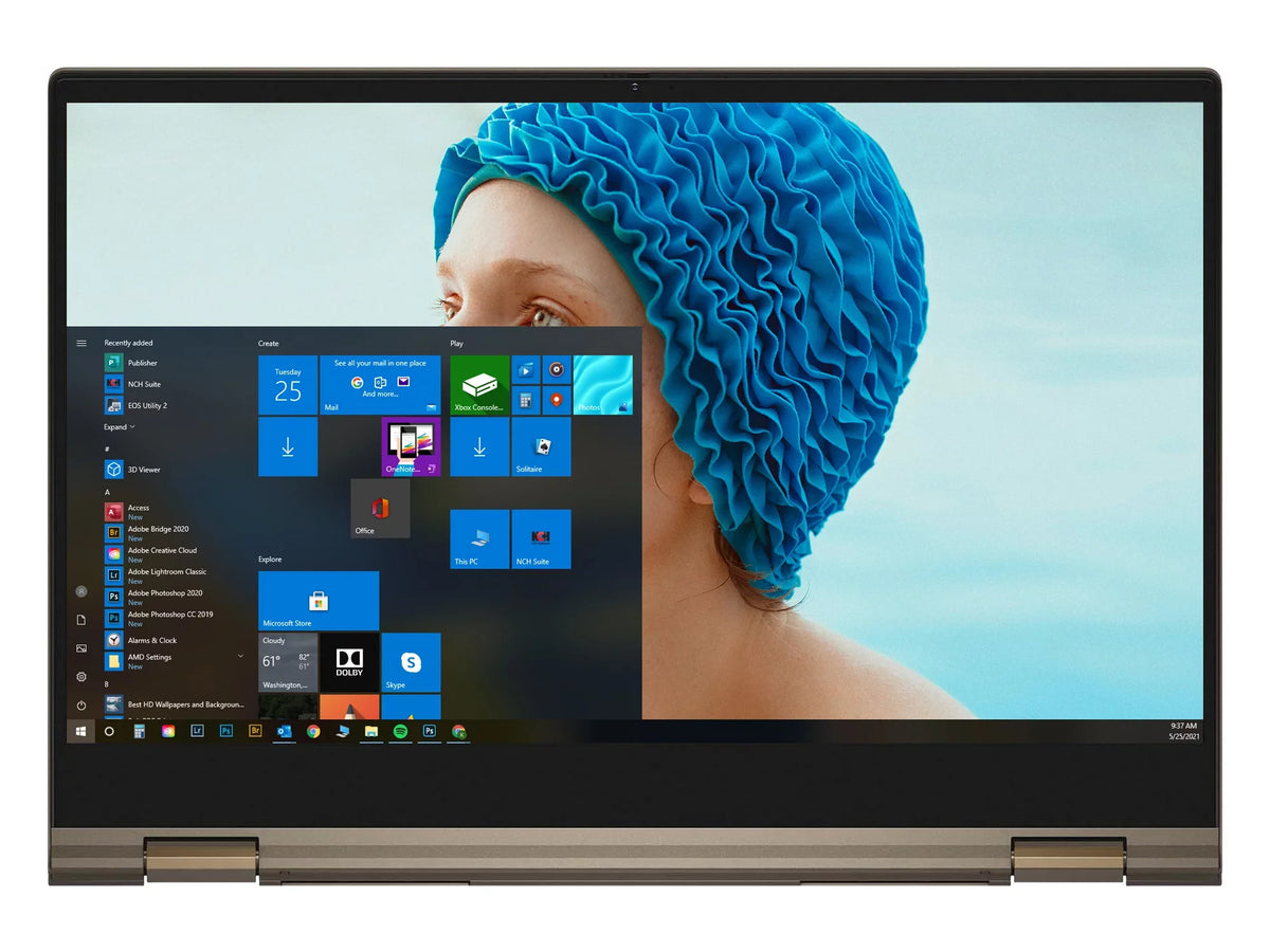 Inspiron i7405 2-in-1, 14" IPS FHD Touch Display, AMD Ryzen 7 4700U Upto 4.1GHz, 16GB RAM, 512GB NVMe SSD, Vega 6, HDMI, DisplayPort via USB-C, Wi-Fi, Bluetooth, Windows 10 Home (i7405-A371TUP)