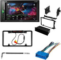 KIT4823 Bundle for 1994-1996 Oldsmobile Ninety-Eight W/ Pioneer AVH-241EX Double DIN Car Stereo with Bluetooth/Backup Camera/Install Kit/in-Dash DVD/CD AM/FM 6.2" Touchscreen Digital Media Receiver