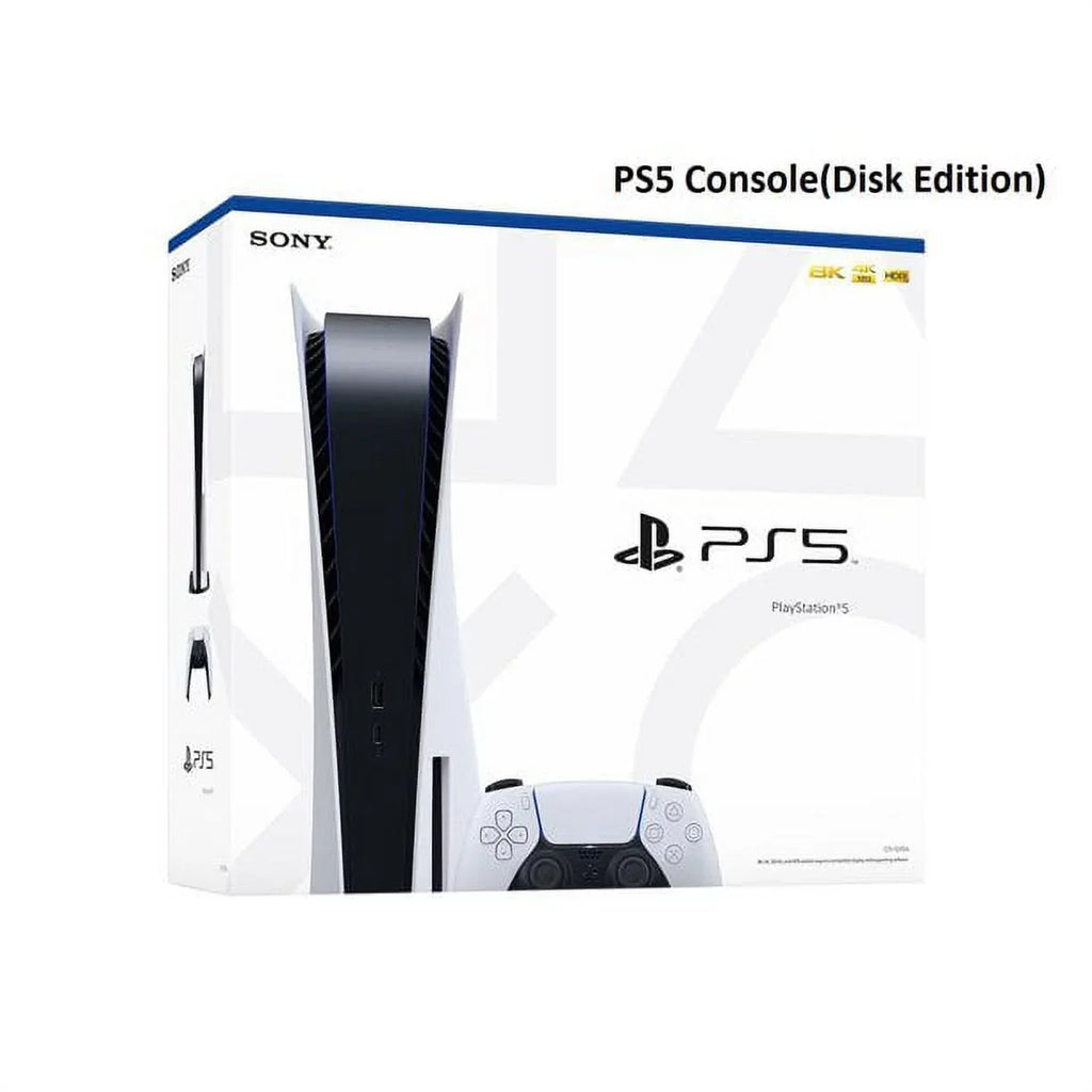 PlayStation_PS5 Gaming Console(Disc Version) with Ratchet & Clank: Rift Apart Game Bundle