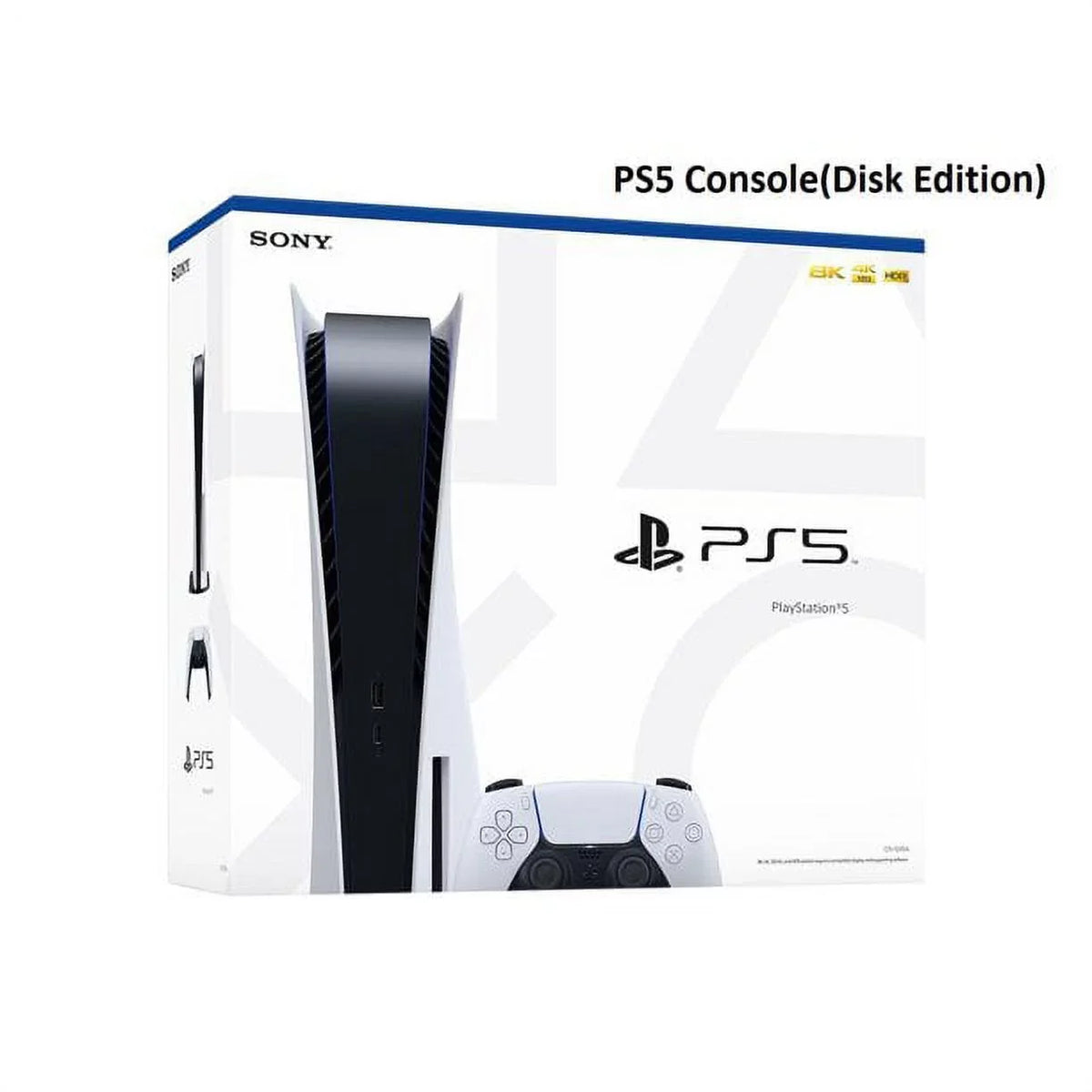 PlayStation_PS5 Gaming Console(Disc Version) with Ratchet & Clank: Rift Apart Game Bundle