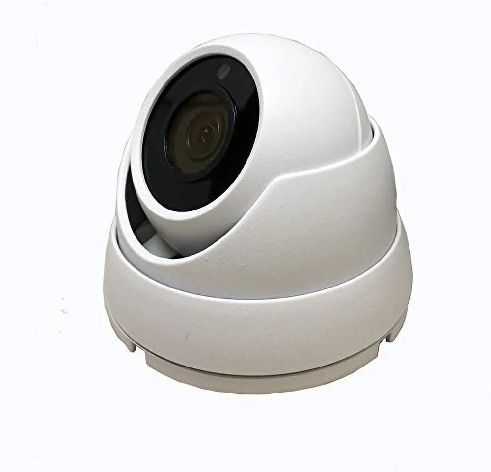 101AV Security Dome Camera 1080P 1920x1080 True Full-HD 4in1(HD-TVI, AHD, CVI, CVBS) 2.8mm Fixed Lens  2.4 Megapixel STARVIS IR Indoor Outdoor Camera WDR DayNight HomeOffice 12VDC (White)