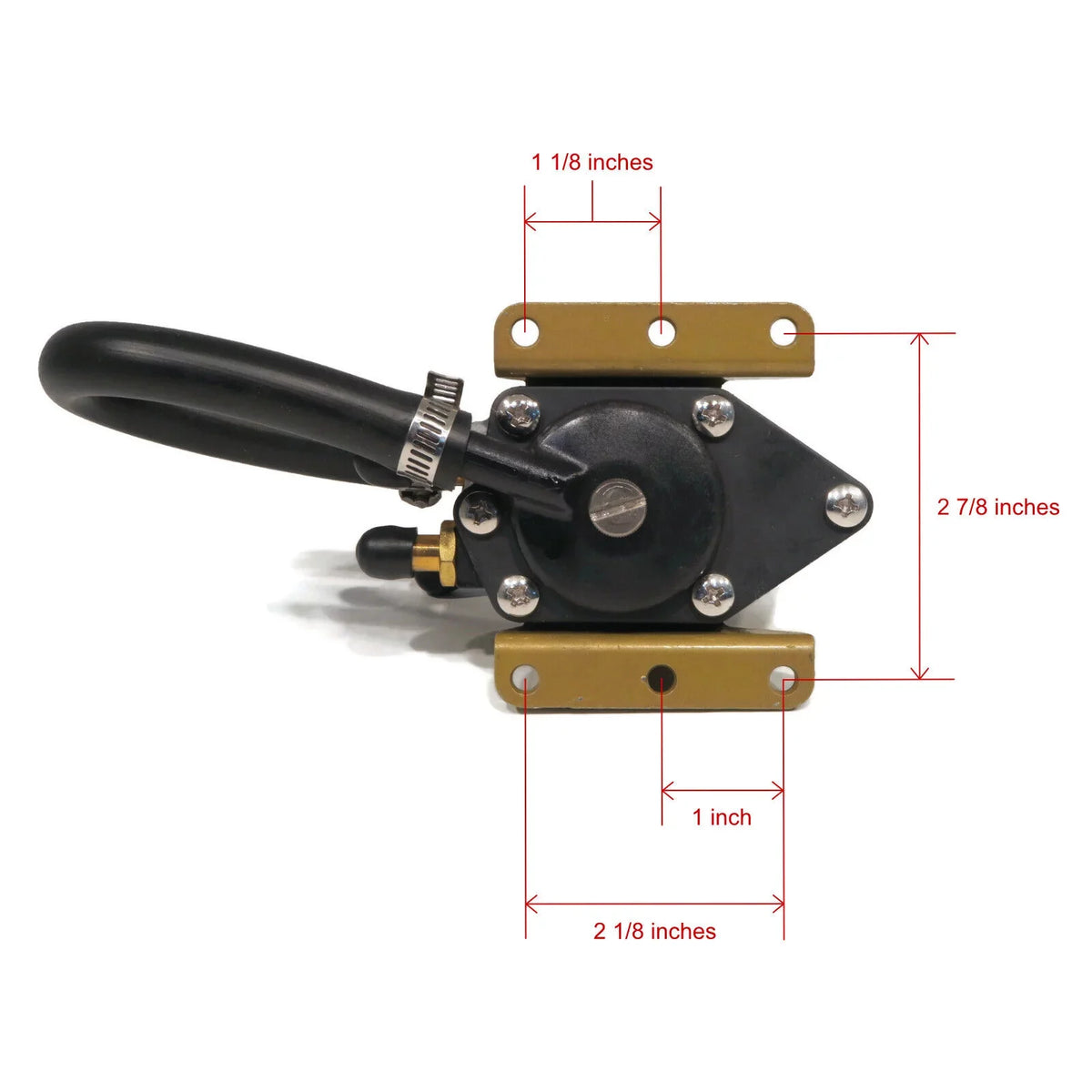 The ROP Shop | VRO Conversion Fuel Pump For 1996 Evinrude 50  BJ50DTLEDC, J50DTLEDC Outboards