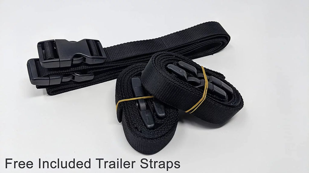 Weatherproof Jet Ski Covers for Yamaha EXR 2020 - Yellow/Black Color - All climate - Trailerable - Protects from Rain, Sun, UV Rays, and More! Includes Trailer Straps and Storage Bag