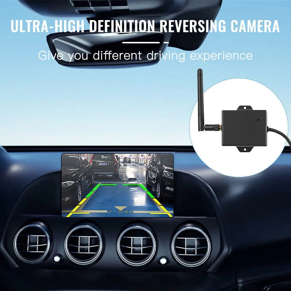 Convert your Wired Rear View Camera to Wireless with this Car Reversing Camera AV to Wifi Transmitter Module - 2.4G Wireless - Easy Installation