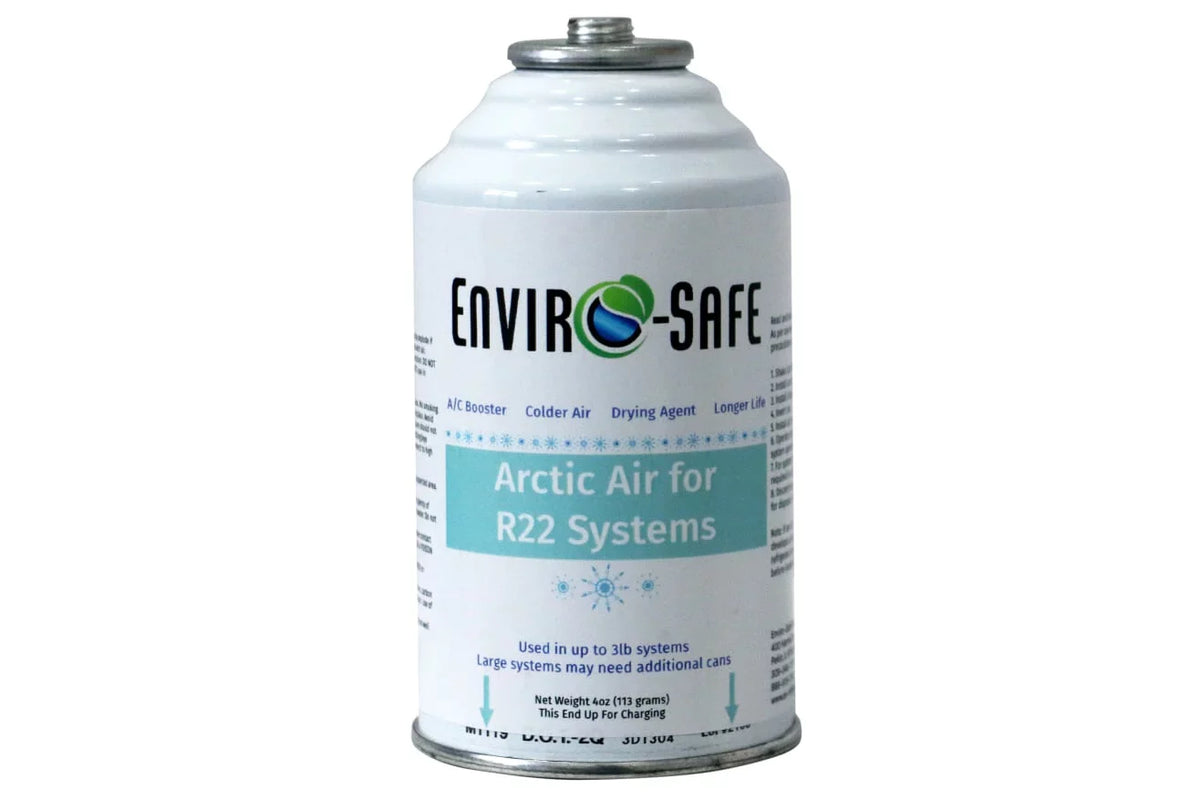 Envirosafe Arctic Air for R22, R-22, R22a Systems, Case of 12 Cans