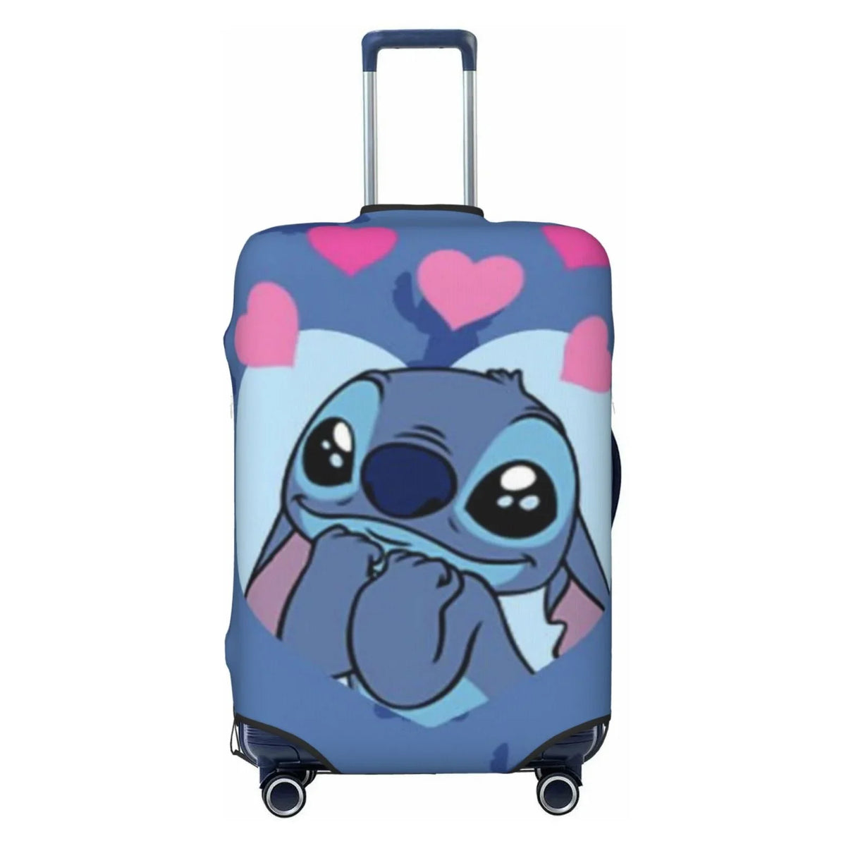 Stitch Heart Protective Suitcase wrap Elastic Travel Luggage protector Organizers Fits Large