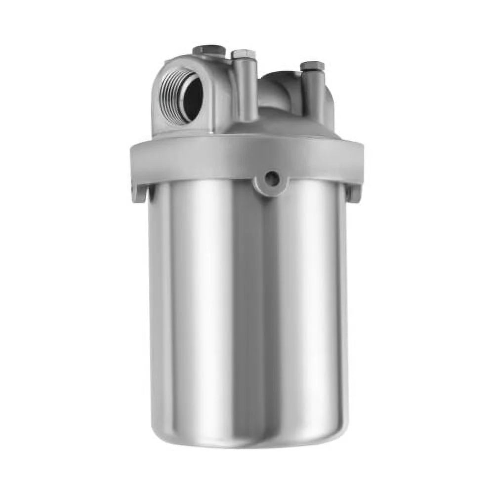 Commercial Heavy Duty moisture Filter Shell Housing- 5" Filter 3/4" Inch Npt Inlet