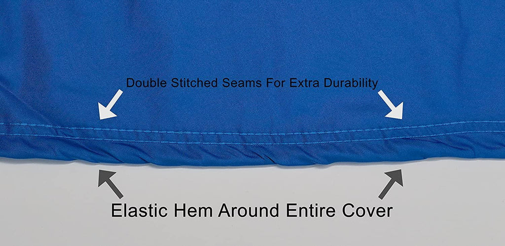 Weatherproof Jet Ski Covers for Yamaha EXR 2020 - Yellow/Black Color - All climate - Trailerable - Protects from Rain, Sun, UV Rays, and More! Includes Trailer Straps and Storage Bag