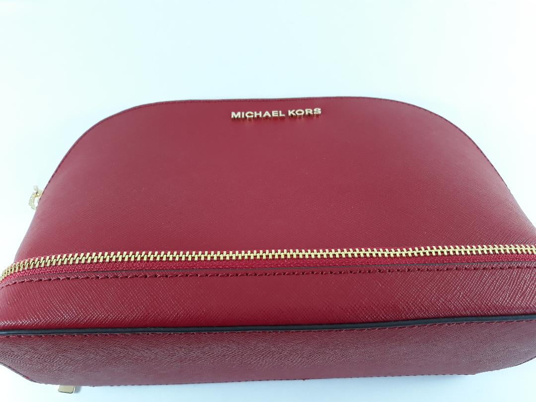 Michael Kors Large Mf Travel Pouch Scarlet