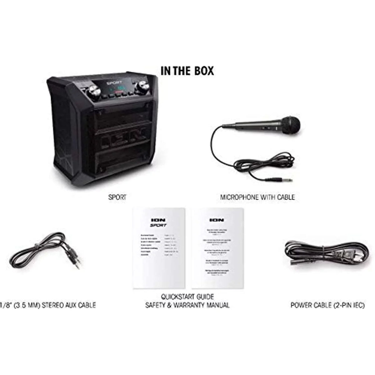 Restored ION Audio SPORT Wireless All-elements Rugged Bluetooth Speaker System (Sport Tailgater) (Refurbished)