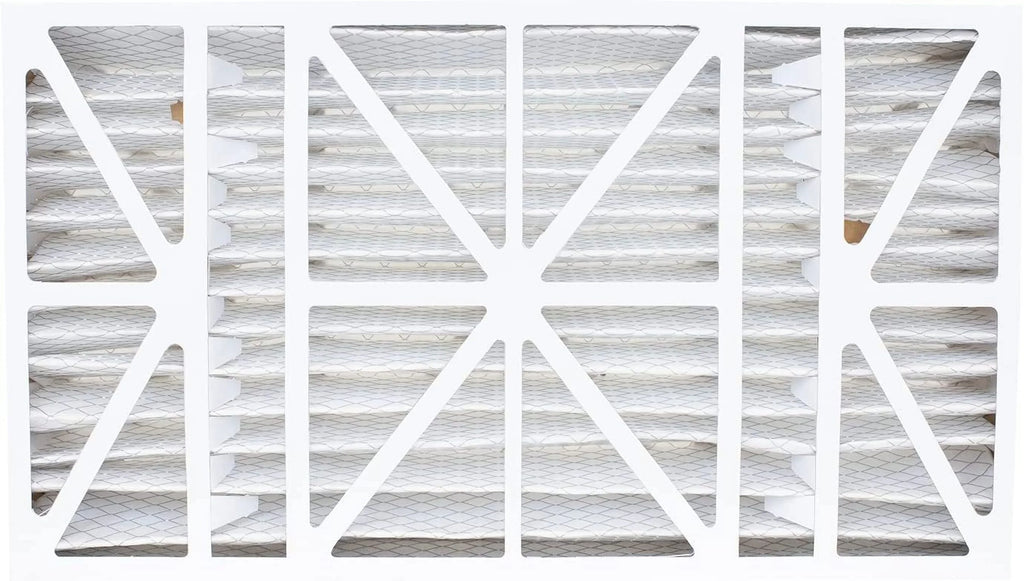 Filterbuy 16x28x6 MERV 13 Pleated HVAC AC Furnace Air Filters for Aprilaire Space-Gard 2400 (2-Pack)