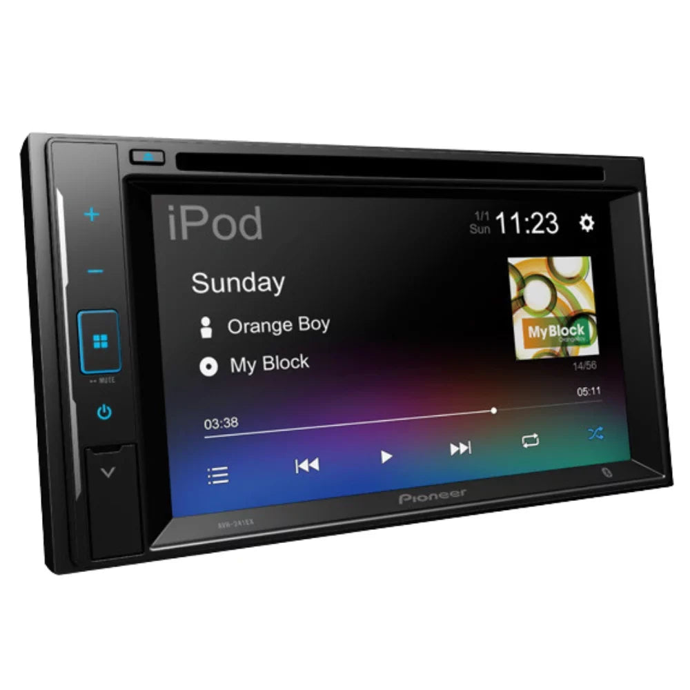 KIT4823 Bundle for 1994-1996 Oldsmobile Ninety-Eight W/ Pioneer AVH-241EX Double DIN Car Stereo with Bluetooth/Backup Camera/Install Kit/in-Dash DVD/CD AM/FM 6.2" Touchscreen Digital Media Receiver