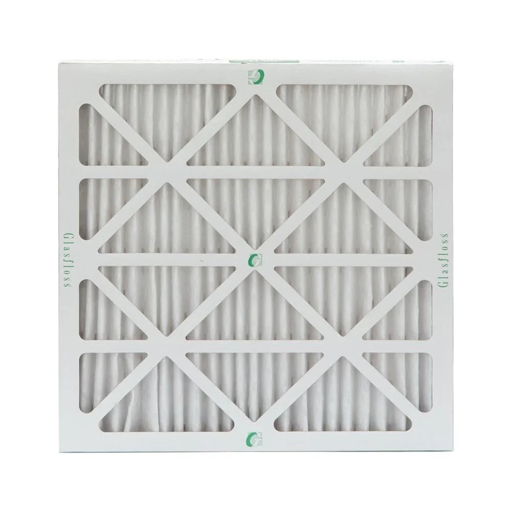 ( Quantity 5 ) Exact Size: 23-3/8 x 23-3/8 x 1-3/4. 24x24x2 MERV 10 Pleated HVAC Air Filters by Glasfloss