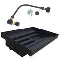 Powder Coated Burner Island Kit, Natural Gas. 21 in
