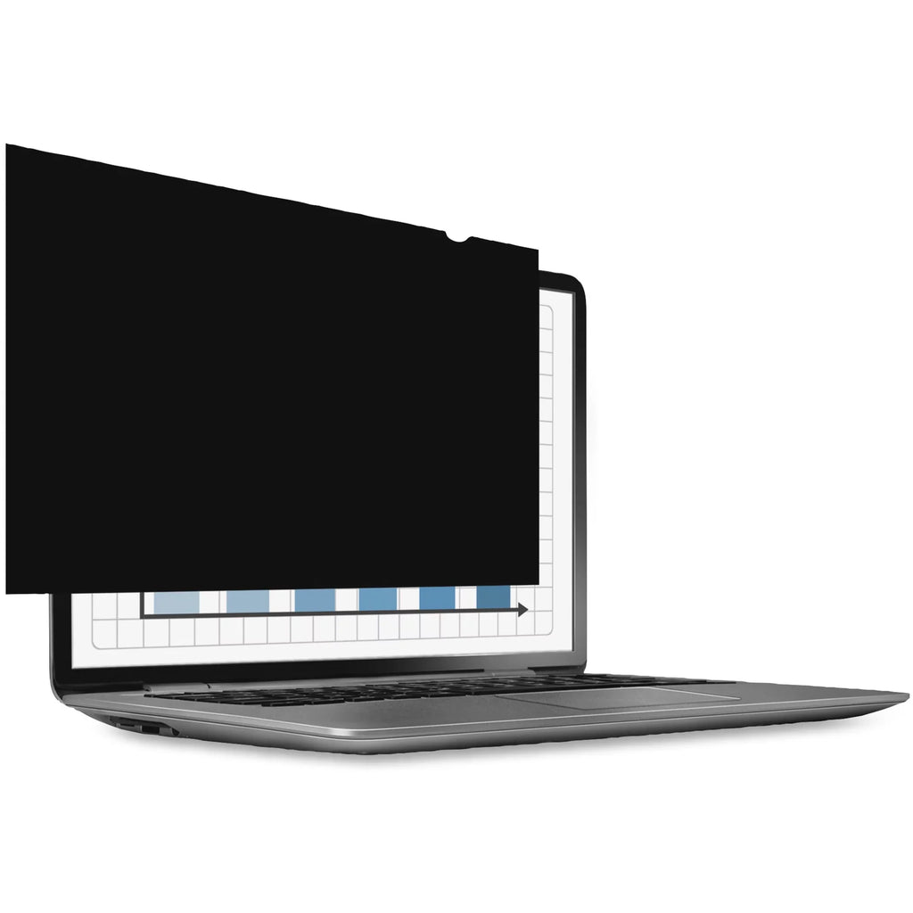 Fellowes PrivaScreen&trade; Blackout Privacy Filter - 13.3" Wide For 13.3" Widescreen LCD MacBook Air - 16:9 - Fingerprint impervious, Scratch protected - Polyethylene - TAA Compliant