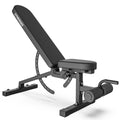 excellent for Commercial, Garage and Home Gym.. Weight Bench for Dumbbell & Barbell Press Exercises & Workouts. Synergee Adjustable Incline Decline Workout Bench