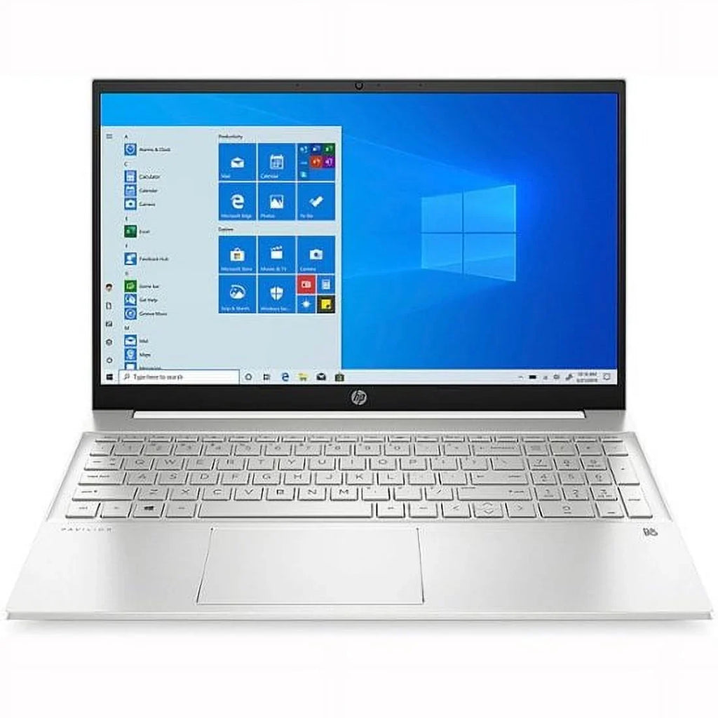 '- Pavilion - 15.6" Full HD Laptop - 11th Generation Core i5-1135G7 - 8GB RAM - 256GB SSD -Keyboard with Numeric Keypad - 2 Year Warranty Care Pack - Windows 10