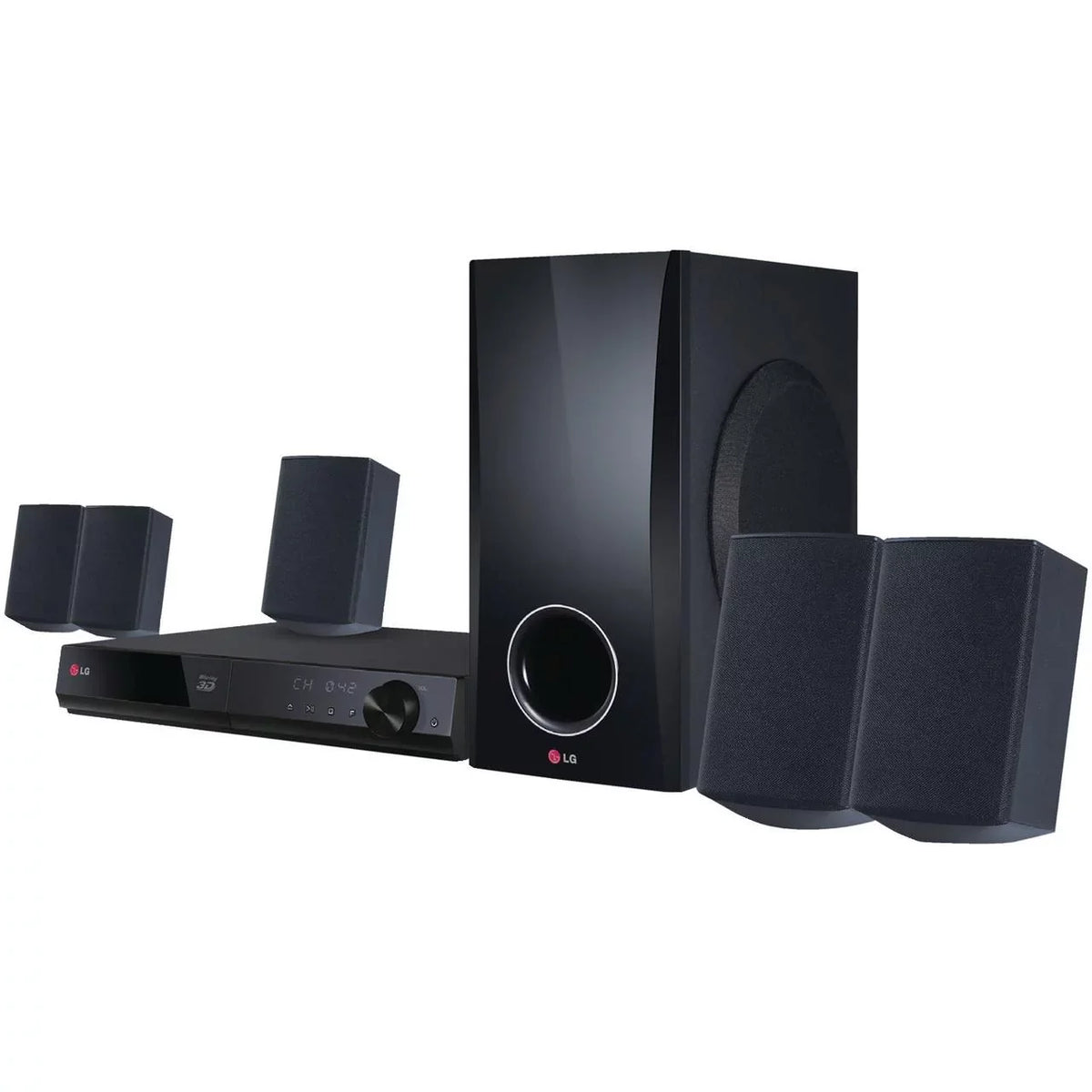 5.1 Channel 500W Smart 3D Blu-ray Home Theater System (BH5140S)