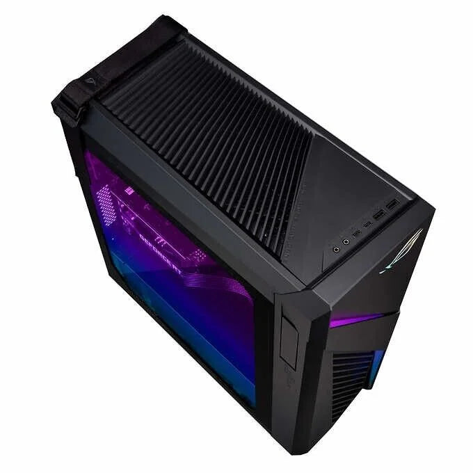 ROG Strix G16CHR Liquid Cooled Gaming Desktop - 14th Gen  Core i7-14700F (20-Core) - GeForce RTX 4070, 12GB - Windows 11