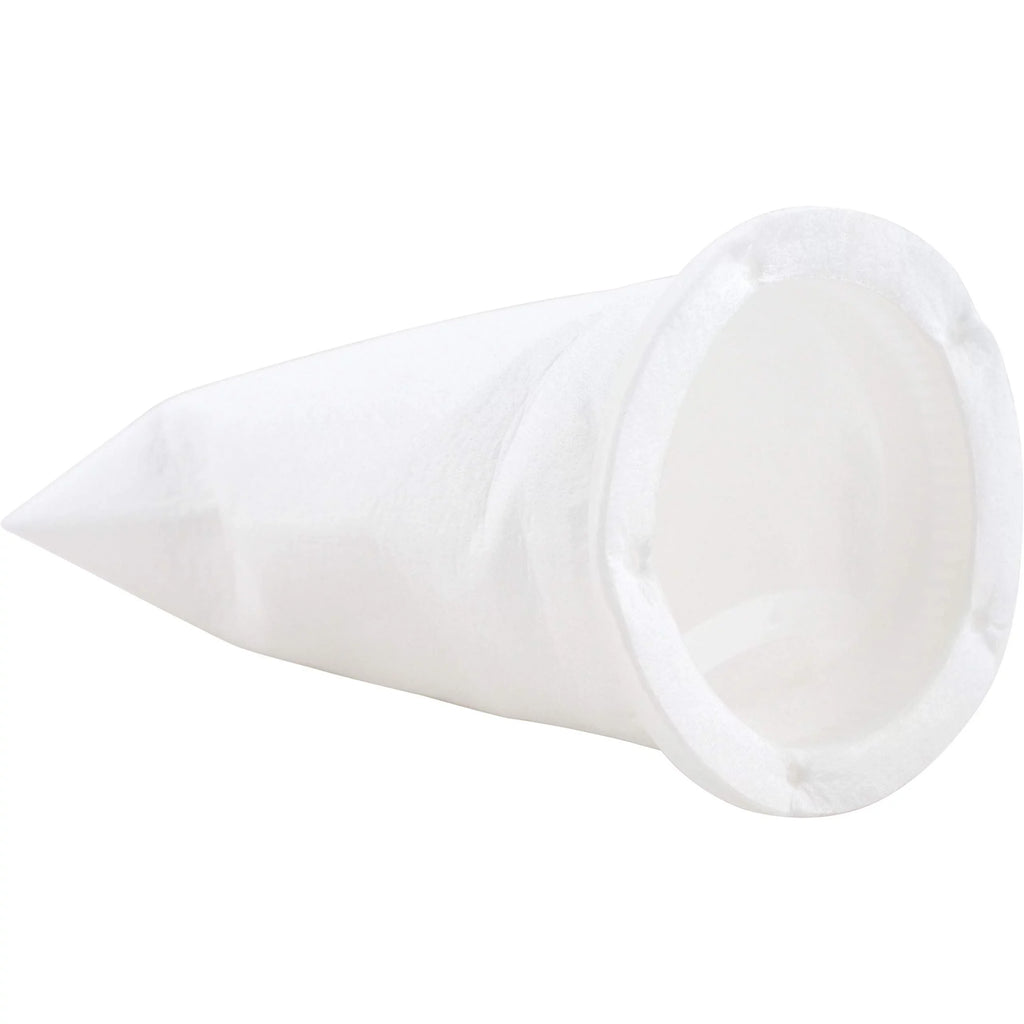SpiroPure SP-BP-410-50 50 Micron #3 (10”) Glazed Polypropylene Felt Liquid Bag Filter BP-410-50 155391-03 (Case of 40)