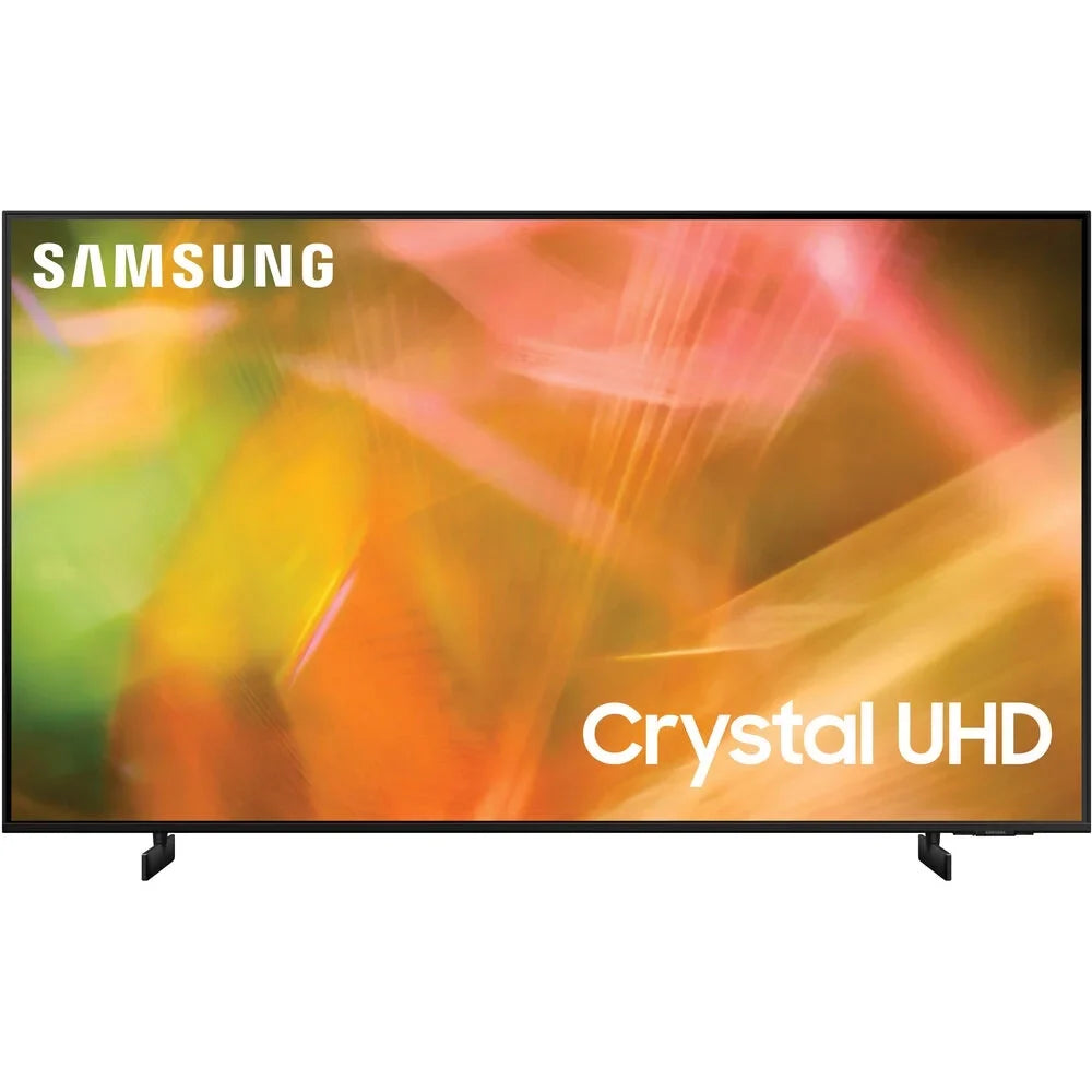 Restored  43" Class 4K Crystal UHD (2160p) LED Smart TV with HDR UN43AU8000 2021 [Refurbished]