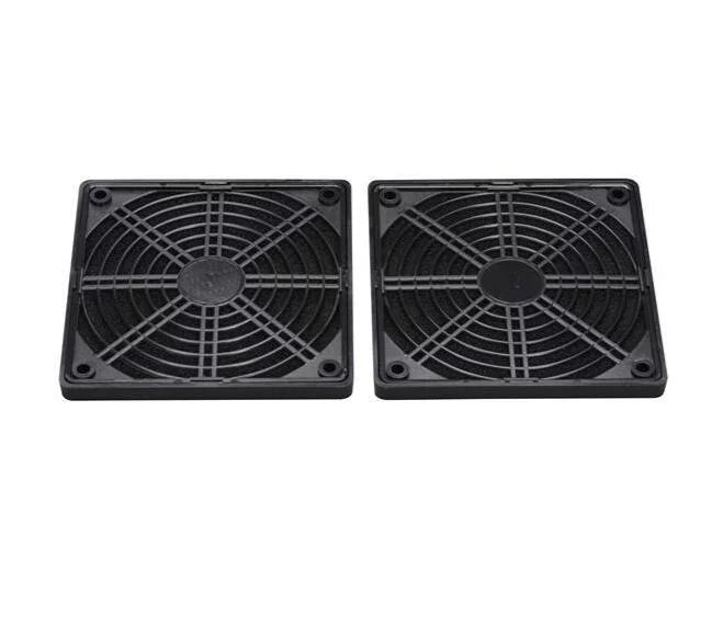 2PCS Fan Filter 120mm Fan filter with easy removable protector and washable foam filter