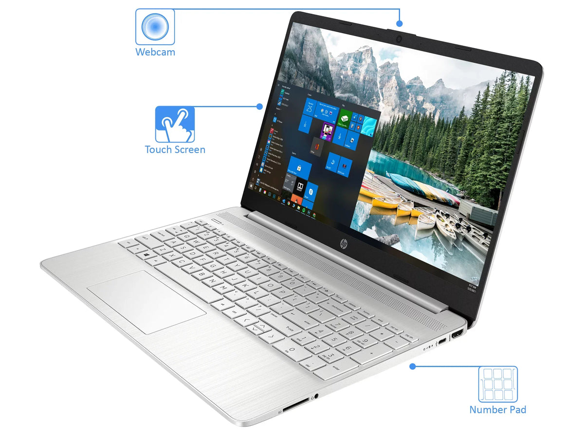15 Laptop, 15.6" HD Display,  Core i3-1125G4 3.70GHz, 16GB RAM, 512GB SSD, HDMI, Wi-Fi, Bluetooth, Windows 10 Home S