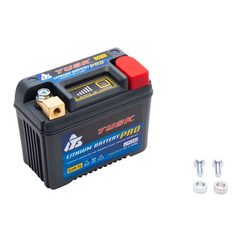 Tusk Lithium Pro Battery TLFP-7L For HONDA CRF450R-S 2022