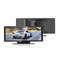 Pristin 4K DVR Dash Front & Rear Driving Recorder 10.26 Inch Touchscreen, WiFi, G-Sensing, Loop Recording, Hands-Free Calling Essential Dash Camera for Carplay Android Auto