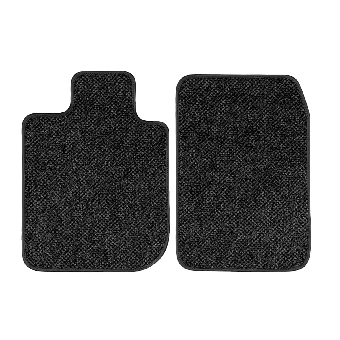 GGBAILEY  X3 Charcoal All-elements Textile™ Car Mats, Custom Fit for 2011, 2012, 2013, 2014, 2015, 2016, 2017 - Driver & Passenger Carpet Car Mats