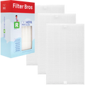 Filter Bros HRF-R3 matching With Honeywell HEPA Air Purifier Filter R Replacement for HPA 090, 100, 200, 300, and 3000, 5000 Series Machines