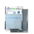 Airteva AC, Furnace Filter With (1) Biosponge Plus Replacement Pad (16 X 20 x 1) Actual Size: 15 1/2 x 19 1/2 x 3/4"