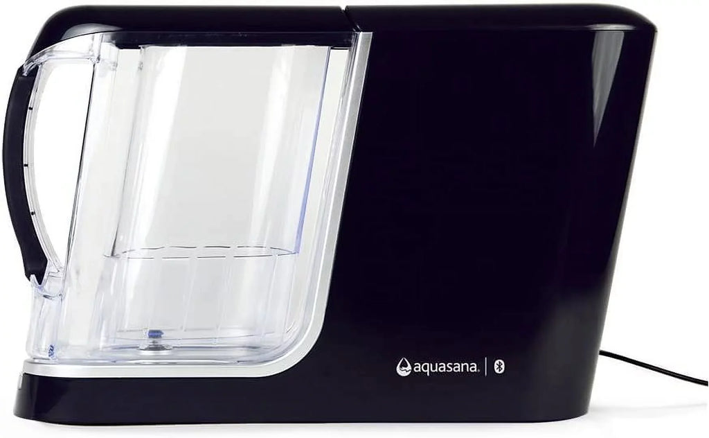 Aquasana Clean aqua Machine, Powered aqua Filter Pitcher, Filters 320 Gallons, Black