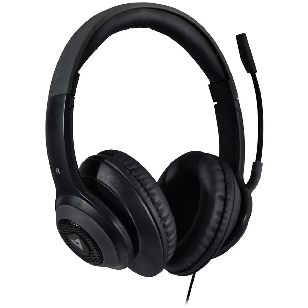 V7 Premium Over-Ear Stereo Headset with Boom Mic (HC701)