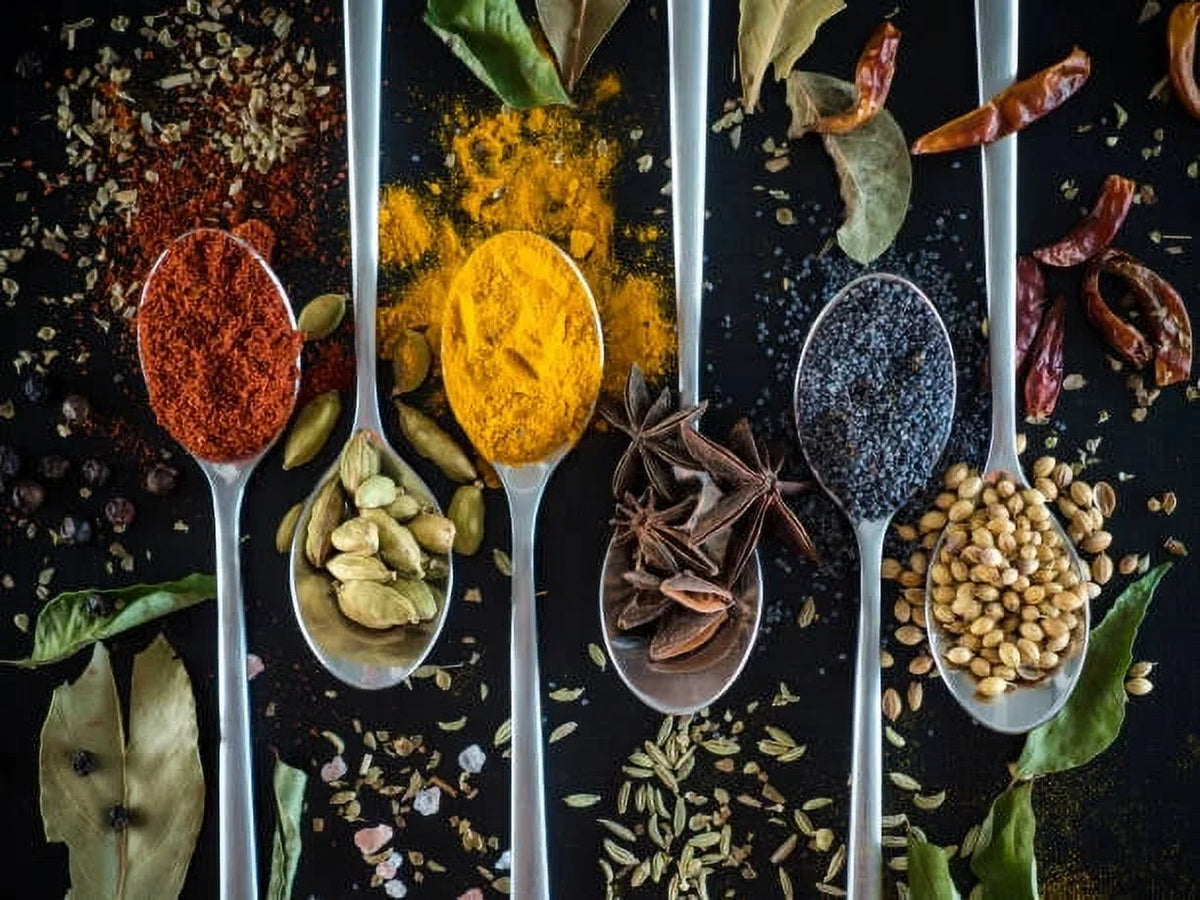 Ultimate Pantry SEASONING, HERB, SPICE and SEASONED SALT Set | 40 Count | Premium | Everything Your Spice Rack Needs | Hand Crafted by June Moon Spice Company
