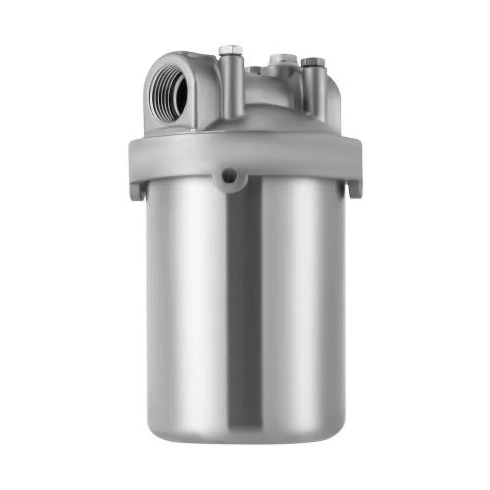 Commercial Heavy Duty moisture Filter Shell Housing- 5" Filter 3/4" Inch Npt Inlet