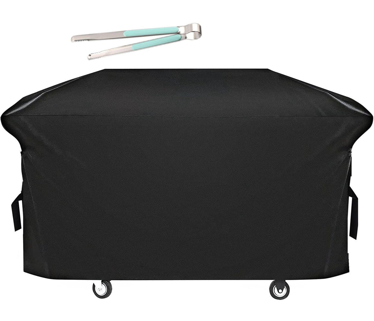 Heavy Duty 600D Polyester shield Fits 5482 Blackstone 36 inches Griddle Cooking Station with Hood,Also for Blackstone 28 inch XL,Outdoor Flat Top Gas Grill wrap with Straps