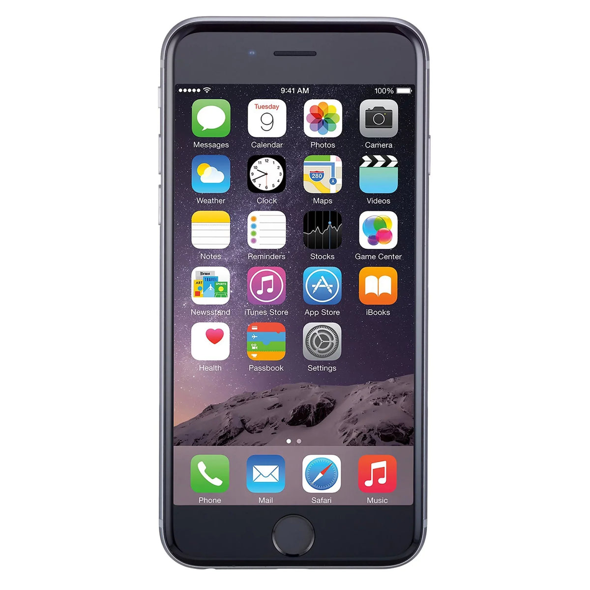 Restored  iPhone 6 Plus 64GB Space Gray GSM Unlocked (AT&T + T-Mobile) Smartphone (Refurbished)