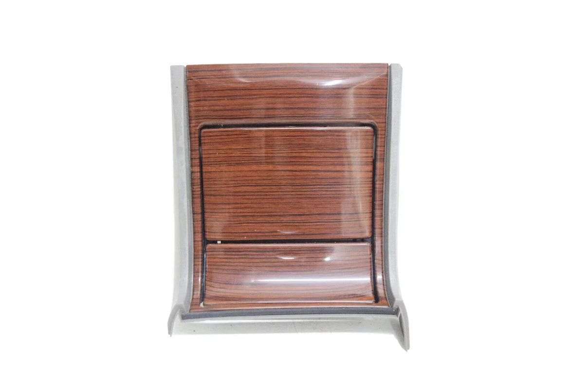 Center Console Cup Holder Woodgrain + Gray appropriate With 03 04 05 06 Cadillac Escalade