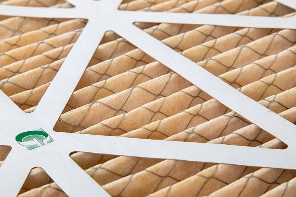 Actual Size: 17-1/2 x 23-1/2 x 1-3/4. 3 Pack of 18x24x2 MERV 11 Pleated 2" Inch Air Filters by Glasfloss