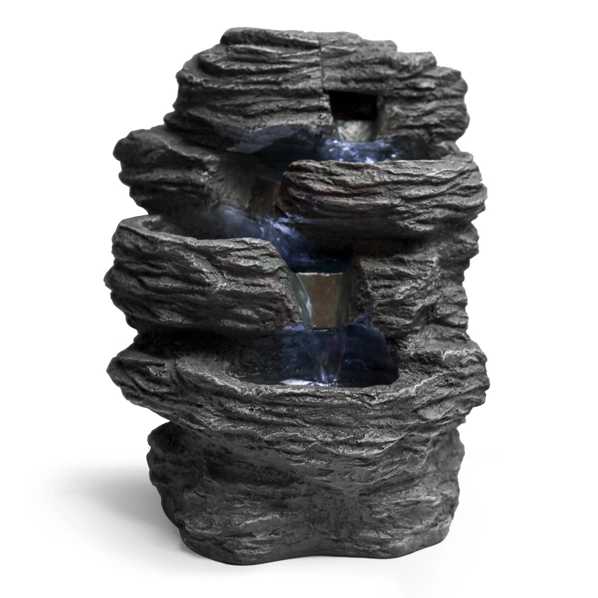 Serene Life SLTWF15LED - moisture Fountain - Relaxing Tabletop moisture Feature Decoration