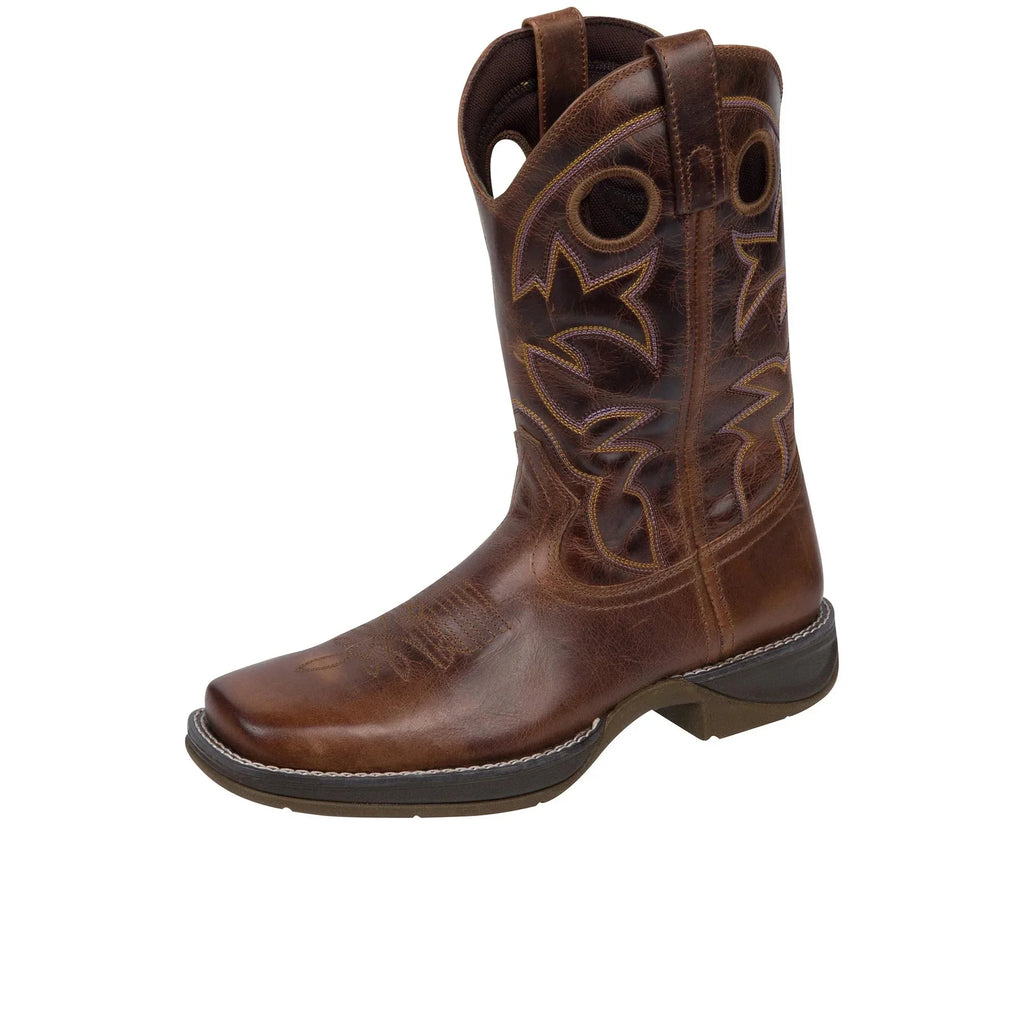 Smoky Mountain Men's Benton Western Boot Square Toe Brown 10.5 EE  US