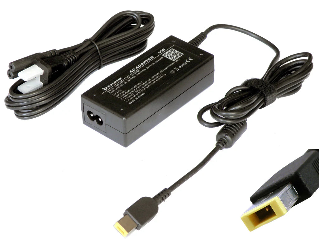 iTEKIRO AC Adapter for  ThinkPad X380 Yoga 20LH001SUS 20LH0023US, Yoga 11e 20D9 20DA 20DB 20DU, Yoga 11e 2nd Gen 20E5 20E7, Yoga 11e 3rd Gen 20G8 20GA, Yoga 11e 4th Gen 20G8 20HS 20HU
