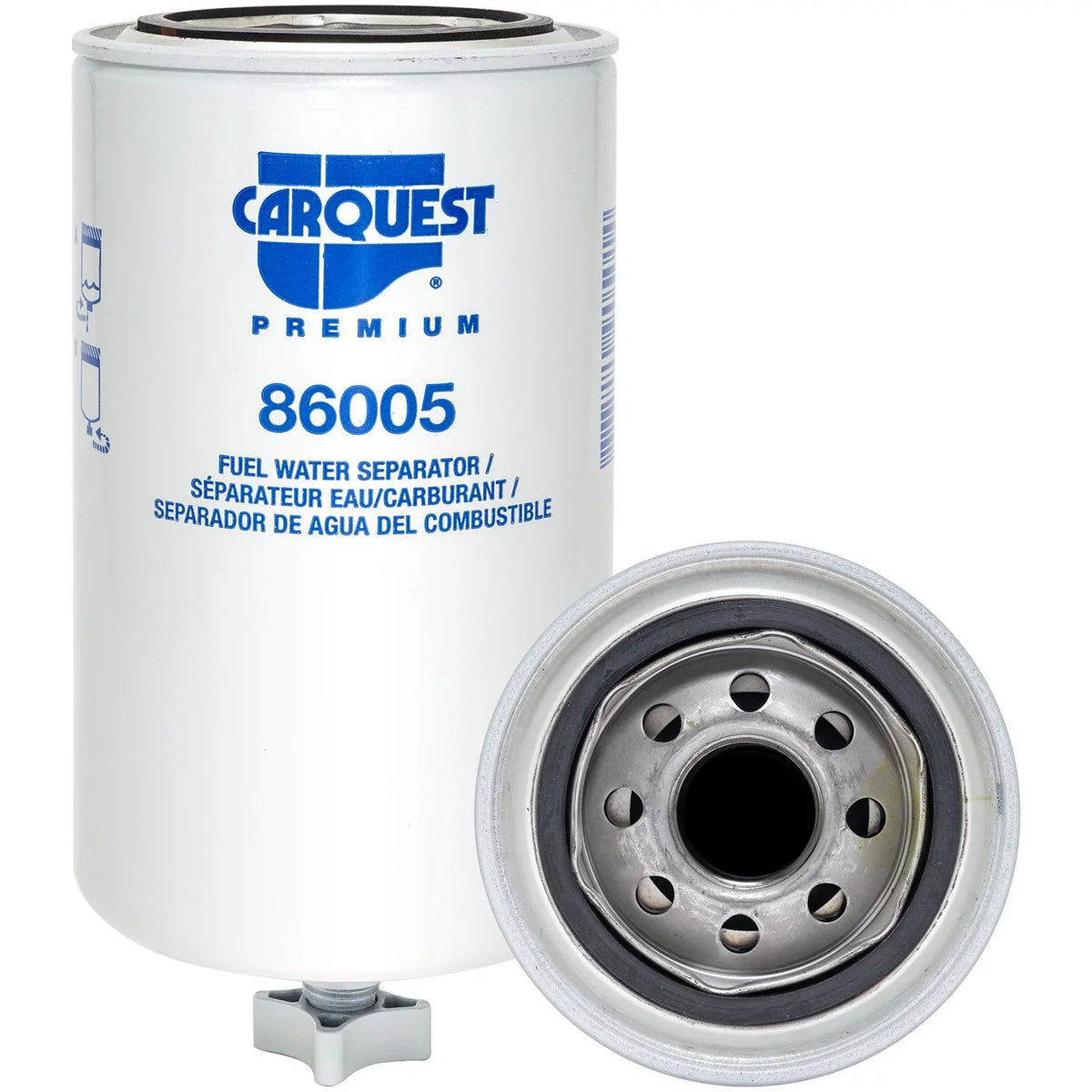 Carquest Premium Suction Line Fuel/liquid Separator Spin-on with Drain